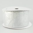 4  Silver Lamé Ribbon (50 Yards) Discount