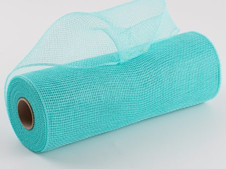 10  Poly Deco Mesh: Robin s Egg Blue Sale