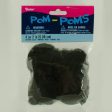 2  Black Pom Pom (Package of 4) Fashion