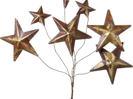 16  Metal Star Spray: Gold Rust For Cheap