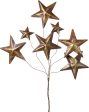 16  Metal Star Spray: Gold Rust For Cheap