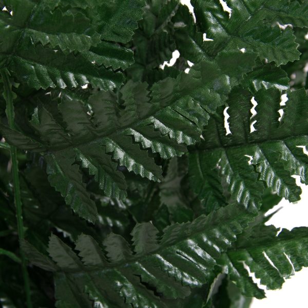 16  Silk Leather Leaf Fern Stems (12) on Sale