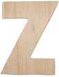 12  Natural Wood Letter: Z Online