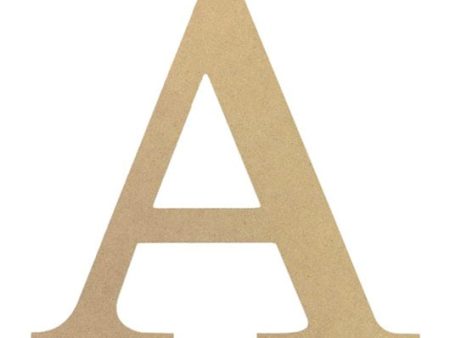 10  Decorative Wood Letter: A For Cheap