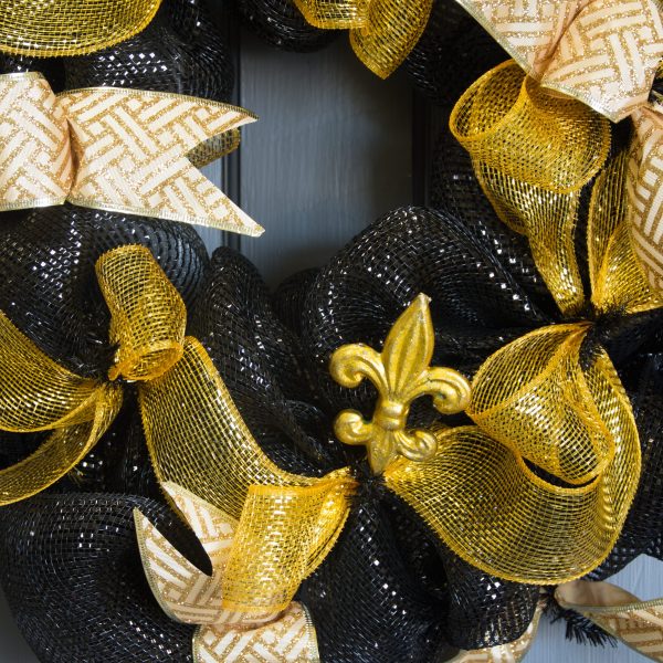 Gold Leaf Fleur de Lis Pick: 4  Fashion