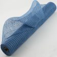 21  Burlap Deco Mesh: Denim Blue (10 Yards) For Cheap