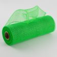 10  Poly Deco Mesh: Lime Green Online