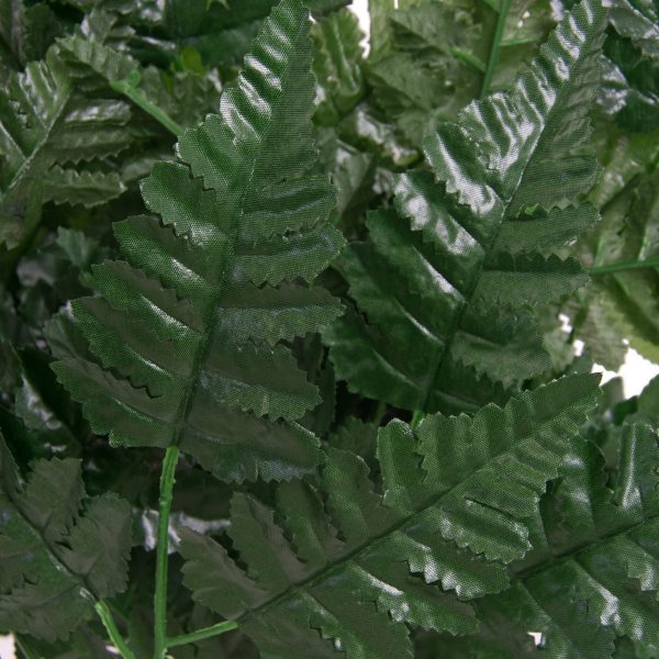 16  Green Leather Leaf Fern Picks (12) For Discount