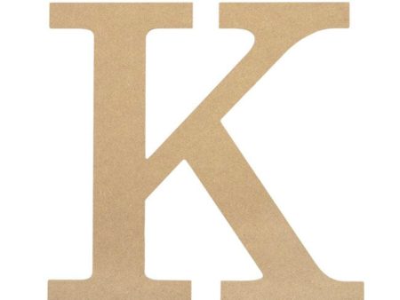 10  Decorative Wood Letter: K Online