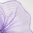 10  Snowball Deco Mesh: Lavender & White (10 Yards) Supply