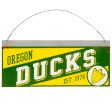 12x5 Collegiate Tin Sign: Oregon Ducks Online now