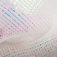 10  Poly Mesh Rolls: Deluxe Wide Foil White Iridescent Online Hot Sale