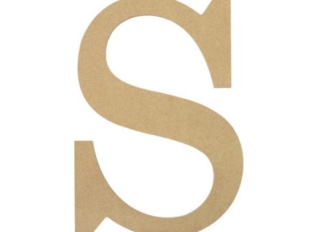 10  Decorative Wood Letter: S Online now