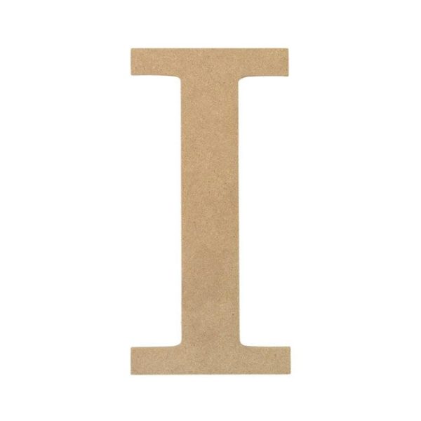 10  Decorative Wood Letter: I Online now