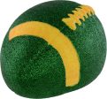 11  Football Accent: Metallic Glitter Green & Gold Fashion