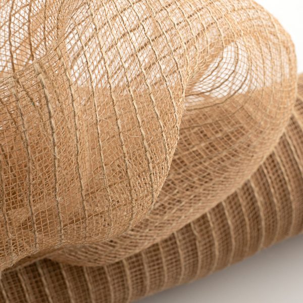 21  Poly Jute Deco Mesh: Natural (10 Yards) Hot on Sale