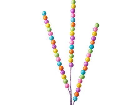 Beaded Glitter Ball Spray: Pastel (25 ) Online