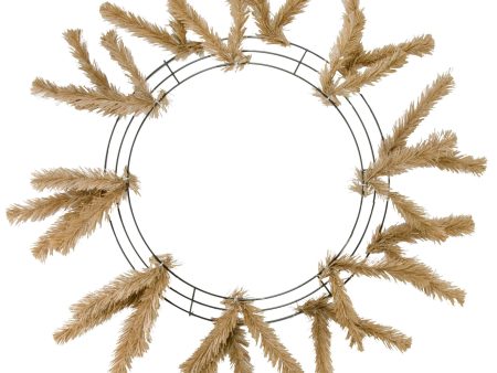 15-24  Work Wreath Form: Burlap For Discount