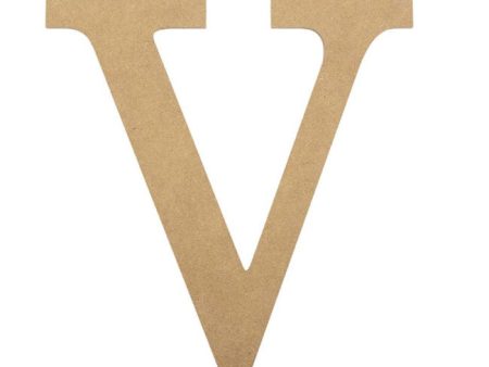 10  Decorative Wood Letter: V Online