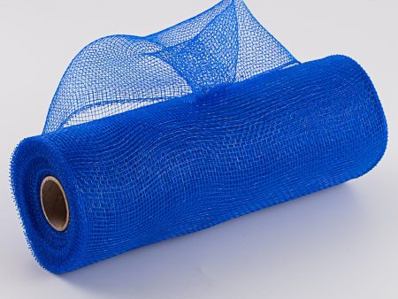 10  Poly Deco Mesh: Royal Blue Fashion