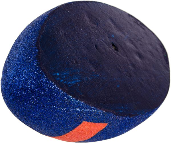 11  Football Accent: Metallic Glitter Blue & Orange Hot on Sale