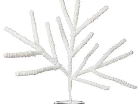 18  Flocked Snow Twig Pick: White Online