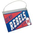 12x5 Collegiate Tin Sign: Ole Miss Rebels Online