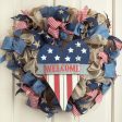 14  Fourth of July Heart Welcome Sign For Cheap