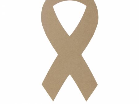 16  Decorative Wooden Support Ribbon: Natural Supply