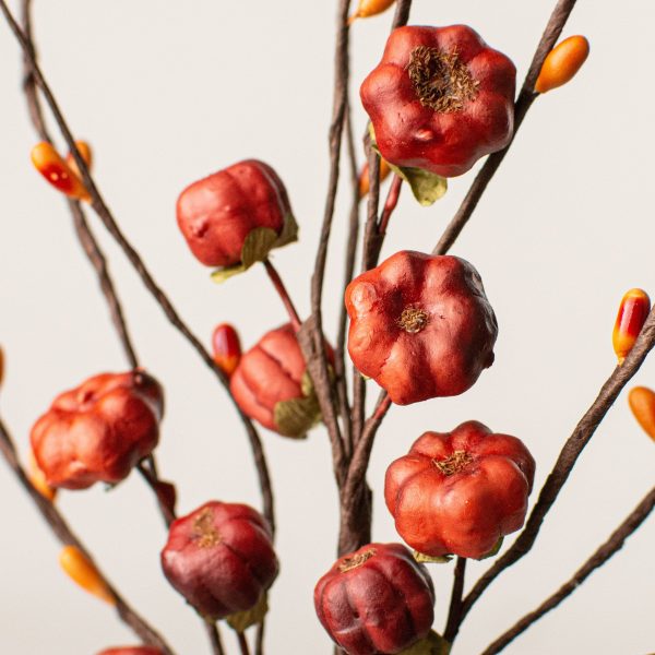 12  Tiny Pumpkin Floral Spray For Discount