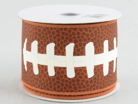 2.5  Football Laces Ribbon (10 Yards) Hot on Sale