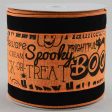 4  Velvet & Canvas Halloween Ribbon (10 Yards) on Sale