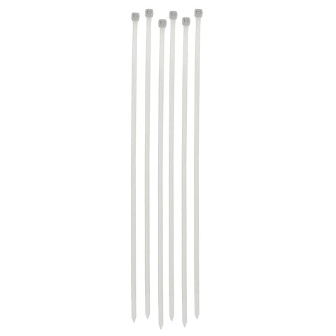 12  Clear Zip Ties (24 pcs) Sale