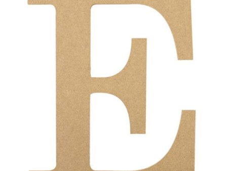 10  Decorative Wood Letter: E Online now