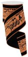 4  Velvet & Canvas Halloween Ribbon (10 Yards) on Sale