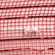 21  Metallic Snowball Deco Mesh: Red & White (10 Yards) Online now