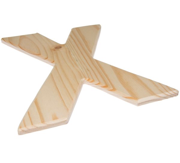 12  Natural Wood Letter: X Online Sale