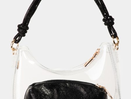 Fame Clear See Through Baguette Bag Hot on Sale