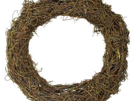 18  Round Grapevine Wreath: Natural Supply