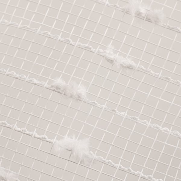 10  Snowball Deco Mesh: White (10 Yards) on Sale