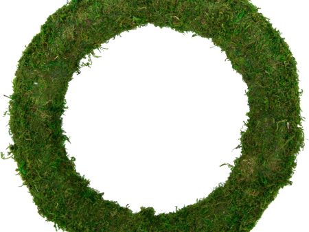 12  Green Moss Wreath Online Sale