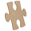 10  Wooden Puzzle Piece Decoration: Natural Online Hot Sale