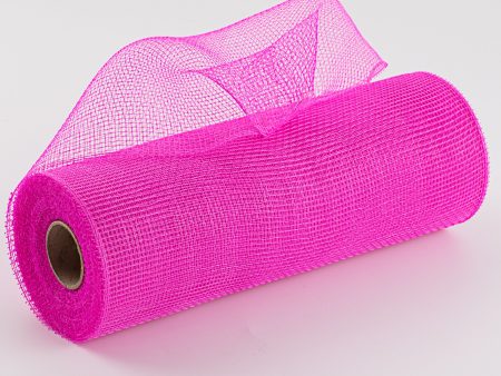 10  Poly Deco Mesh: Hot Pink For Cheap