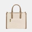 David Jones PU Leather Contrast HandBag Online Sale