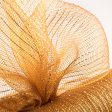 21  Poly Deco Mesh: Metallic Gold & Gold For Discount