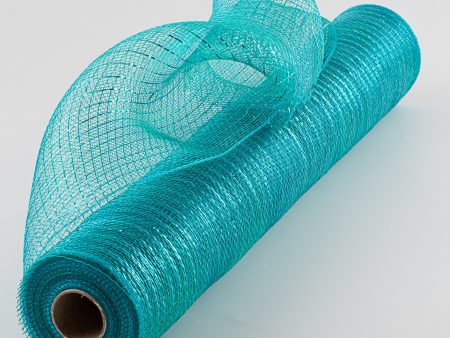 21  Poly Deco Mesh: Metallic Teal Online now