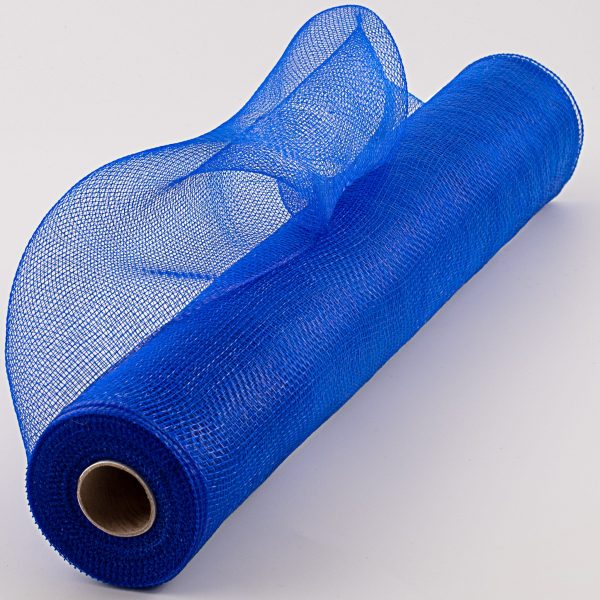 21  Poly Deco Mesh: Royal Blue Supply