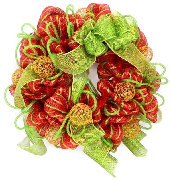 15-24  Work Wreath Form: Red Sale