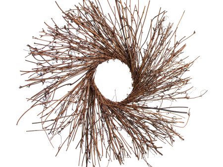 18  Natural Twig Wreath Supply