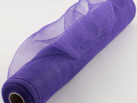 21  Poly Deco Mesh: Purple Hot on Sale